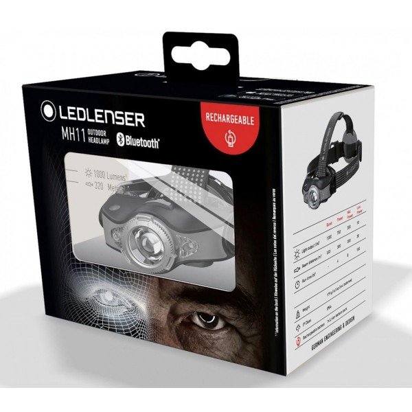 Налобний ліхтар Led Lenser MH11 Outdoor Black&Gray (500996)