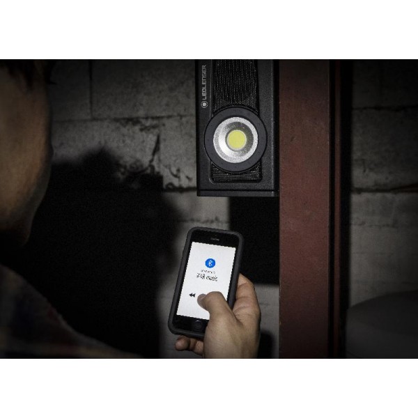 Ліхтар LedLenser IF4R MUSIC з BLUETOOTH колонкою (502172)