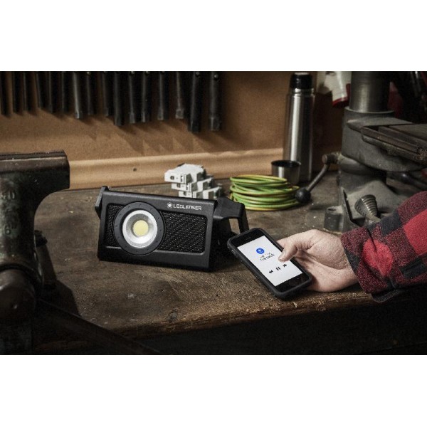 Ліхтар LedLenser IF4R MUSIC з BLUETOOTH колонкою (502172)