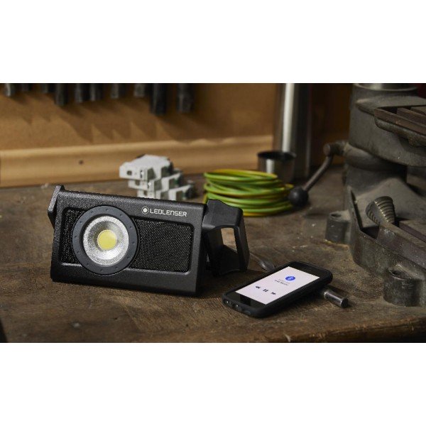 Фонарь LedLenser IF4R MUSIC с BLUETOOTH колонкой (502172)
