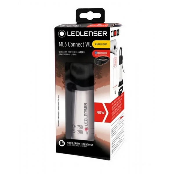 Кемпінговий ліхтар Ledlenser ML6 Connect із Bluetooth