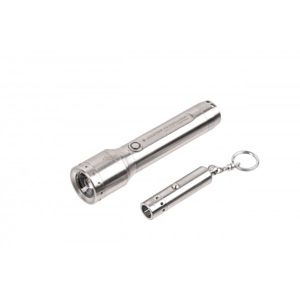 Подарунковий набір Ledlenser P5R Core та V8, нержавіюча сталь.