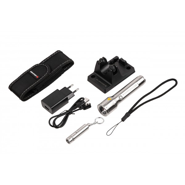 Подарунковий набір Ledlenser P5R Core та V8, нержавіюча сталь.