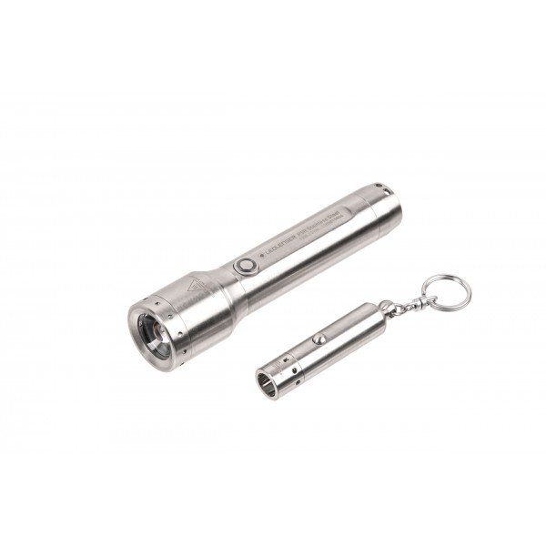Подарунковий набір Ledlenser P5R Core та V8, нержавіюча сталь.
