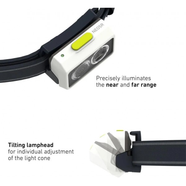 Налобний ліхтар LedLenser NEO 5R Blue 