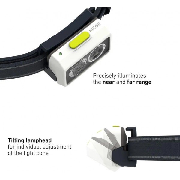 Налобний ліхтар LedLenser NEO 5R Blue 