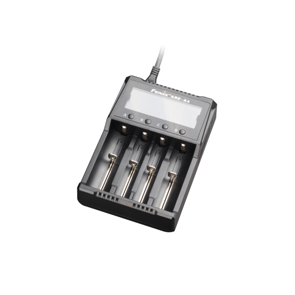 Зарядний пристрій Fenix ​​ARE-A4 (18650, 14500, 26650, АА, ААА, 16340, 10440, 21700)