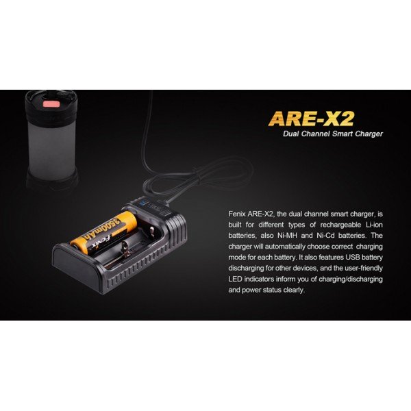 Зарядний пристрій Fenix ​​ARE-X2 (універсальний)