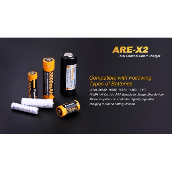 Зарядний пристрій Fenix ​​ARE-X2 (універсальний)