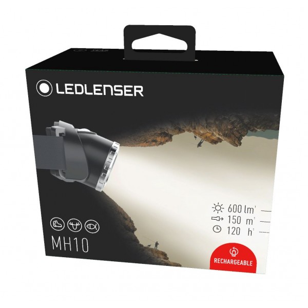 Налобний ліхтар Led Lenser MH10 «Outdoor» (501513)