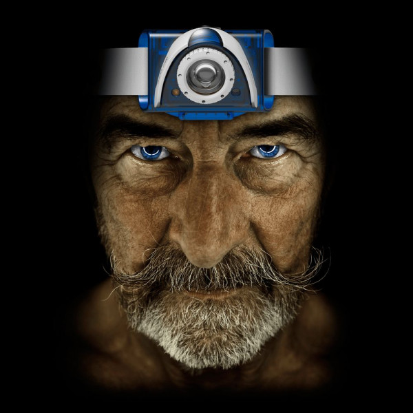 Налобний ліхтар Led Lenser SEO 7R Blue (6007R)