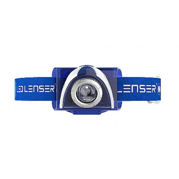 Налобний ліхтар Led Lenser SEO 7R Blue (6007R)
