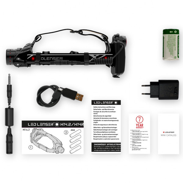 Налобний ліхтар Led Lenser H14R.2 (7399R)