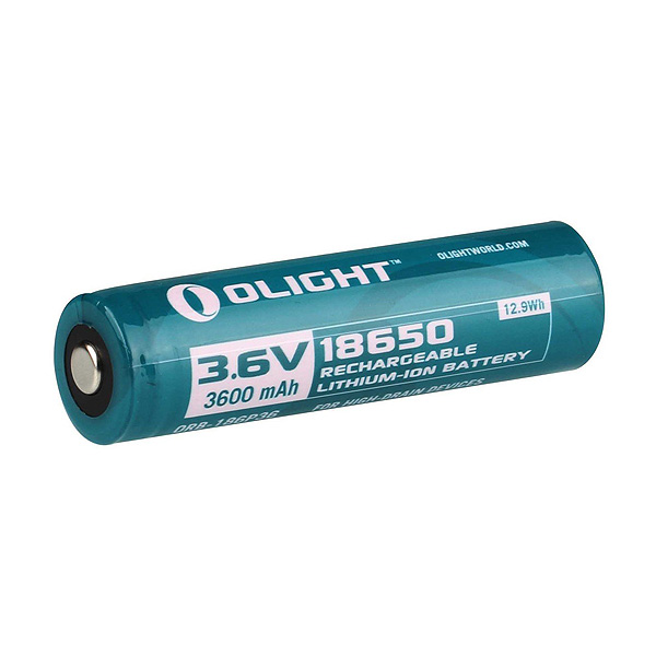 Акумулятор 18650 Li-Ion Olight 3.6V (3600mAh), захищений