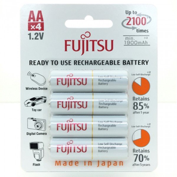 Аккумуляторы Fujitsu AA 2000mAh