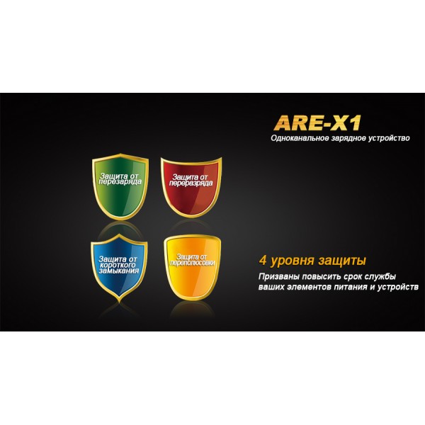 Зарядний пристрій Fenix ​​ARE-X1 (18650, 26650)