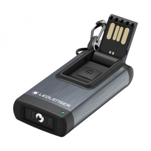 Ліхтар-брелок LedLenser K4R Gray, 120 люмен (502574) 