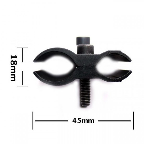 Кріплення до зброї 2 половинки алюмінієве універсальне