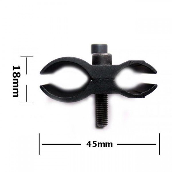 Кріплення до зброї 2 половинки алюмінієве універсальне