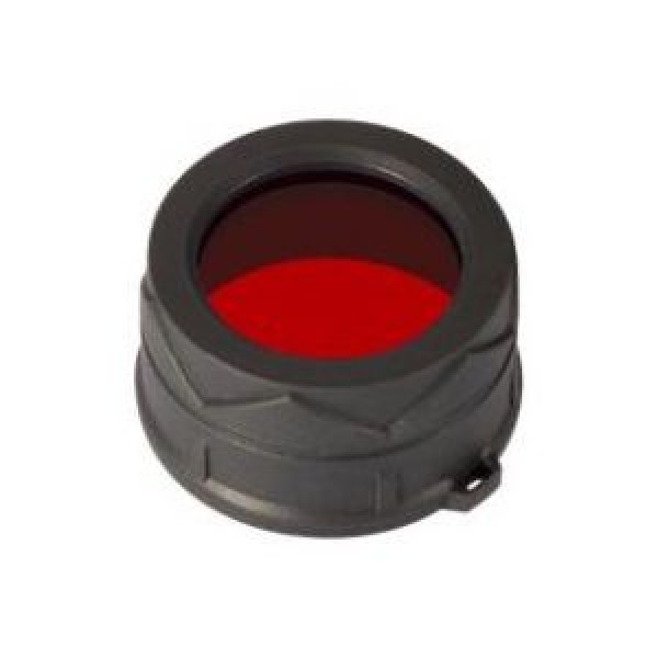 Фільтр для ліхтарів Nitecore NFR34 (34mm), червоний