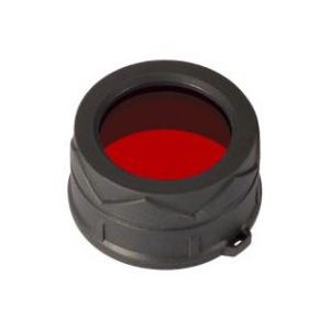 Дифузор-фільтр Nitecore NFR40 для ліхтарів з діаметром голови 40 мм, червоний