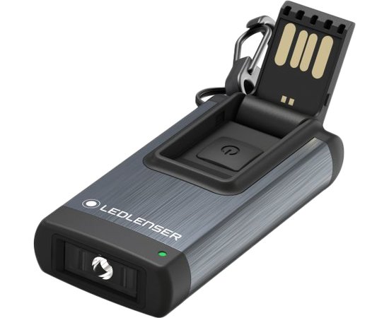 Ліхтар-брелок LedLenser K4R Gray, 120 люмен (502574) 