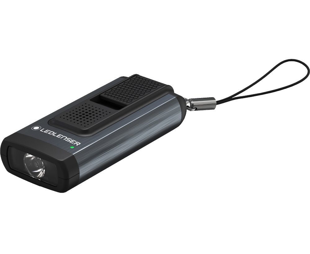 Ліхтар-брелок LedLenser K6R Safety Gray, 400 люмен (502580)